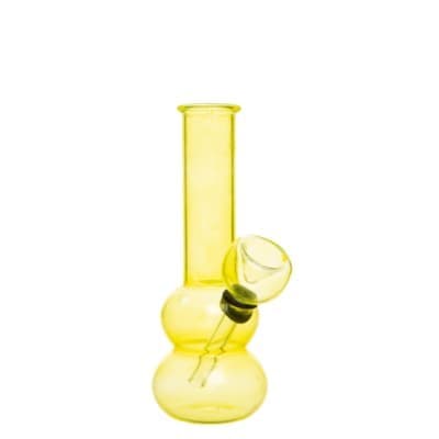 6" Colored Glass Bong