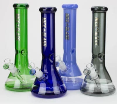 12inch 5mm Nice Glass Full Color Beaker - Assorted Colors