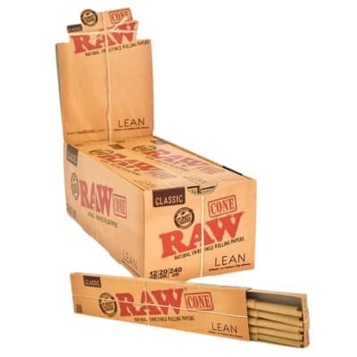RAW Lean Pre-Rolled Cones