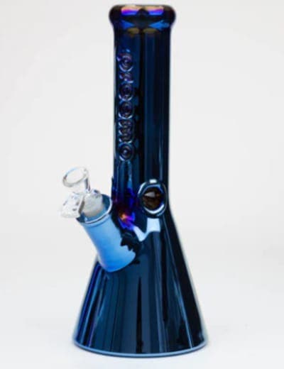 PREEMO - 12 INCH 9MM ION PLATED BEAKER - LIGHT BLUE