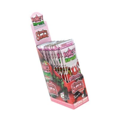 Juicy Hemp Wraps  - Juicy Terp Enhaced Hemp Wraps (Strawberry Sherbert)