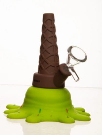 4" Ice Cream Silicone Dab Rig
