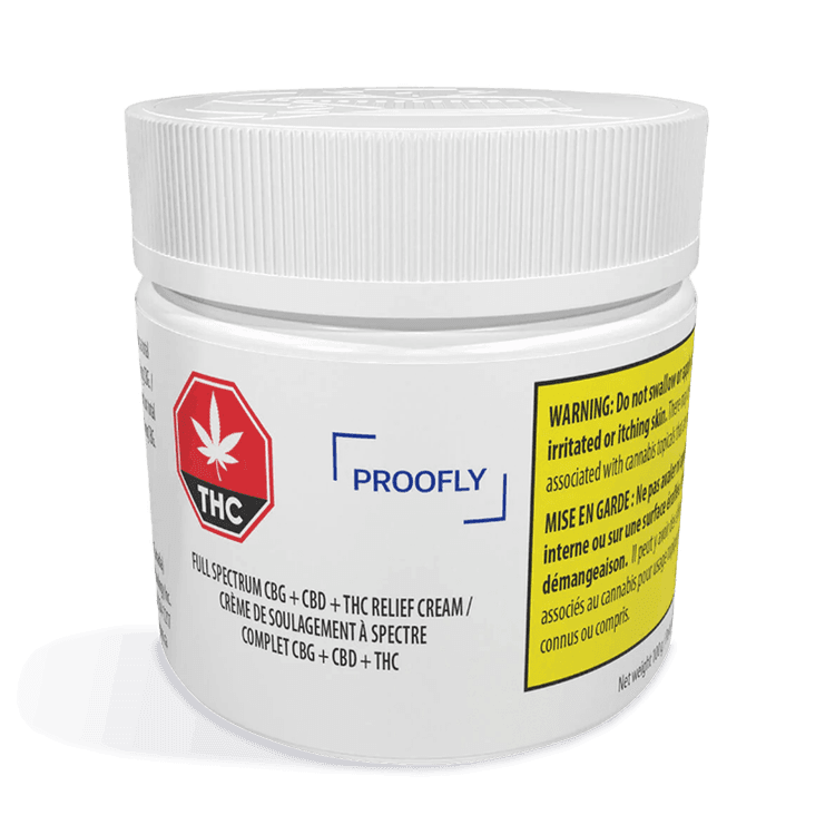 Full Spectrum CBG + CBD + THC Relief Cream