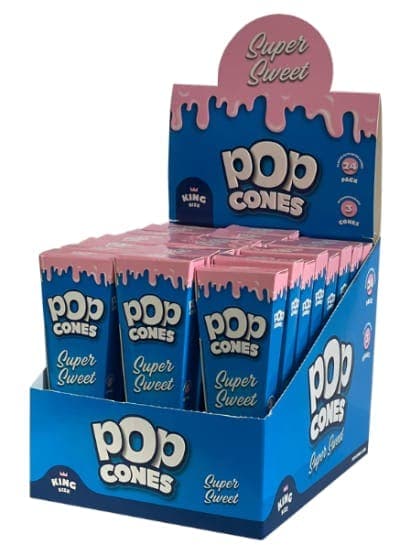 Pop Cones - King Size Pre-Rolled Cones - Strawberry Jam