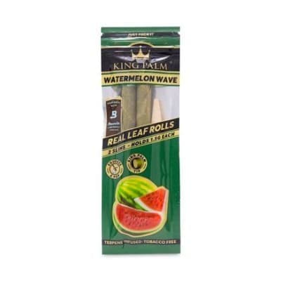 King Palm 2 Mini Rolls Watermelon Wave