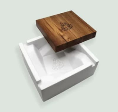 BRNT Designs - Briq Ashtray - Assorted Colors (Black or White)