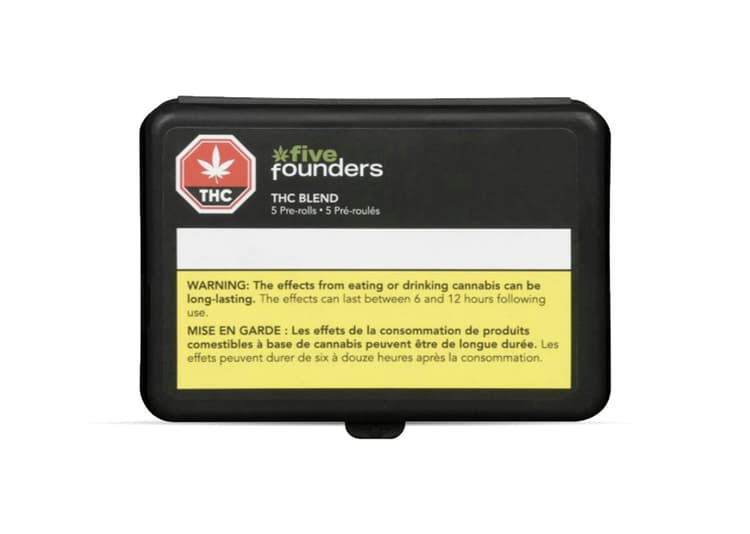 THC Blend Pre-Roll 5-pack | 2.5g