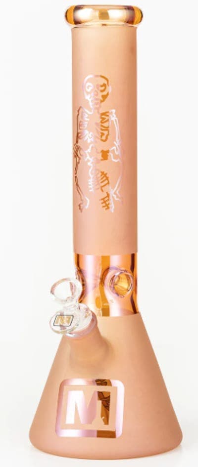 14 "Shiny Glass Bong by Marley Assorted