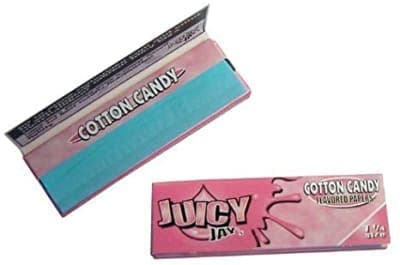 Juicy Jay's 1 1/4 Flavoured Papers Cotton Candy