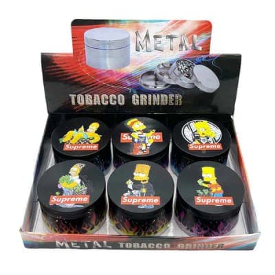O 4 Parts Cartoon Grinder Simpsins bigger grinder
