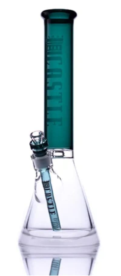 Castle Glassworks 16 inch 5mm Coloured Tube Beaker - Assorted Colours