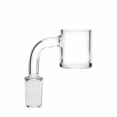 14mm Flat Top 90 Degree Quartz Banger - male