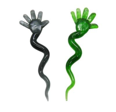5" SLIME SPIRAL HAND GLASS DABBER