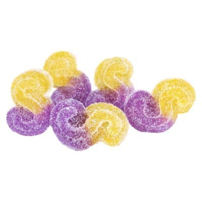 SOURZ by Spinach - Peach Passionfruit 1:1:1 CBN CBD THC Gummies - 5 Pack - Soft Chews