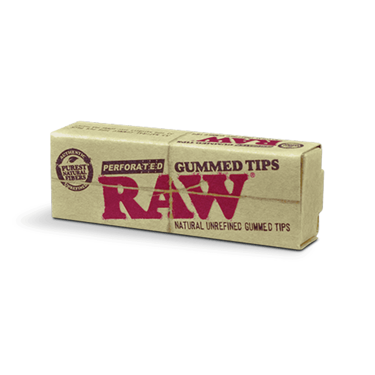 Unrefined Perforated Gummed Tips