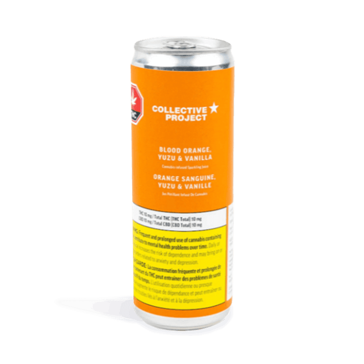 Blood Orange Yuzu & Vanilla Sparkling Juice