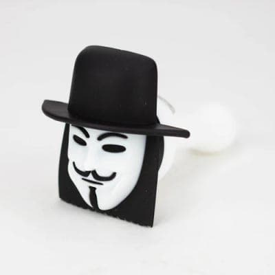 O WENEED | 4.5in V-FACE SILICONE HAND PIPE