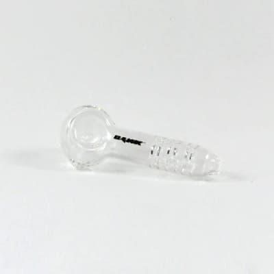 4" Dank Glass Hand Pipe - Clear