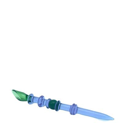 5.5" Bead Staff Glass Dabber