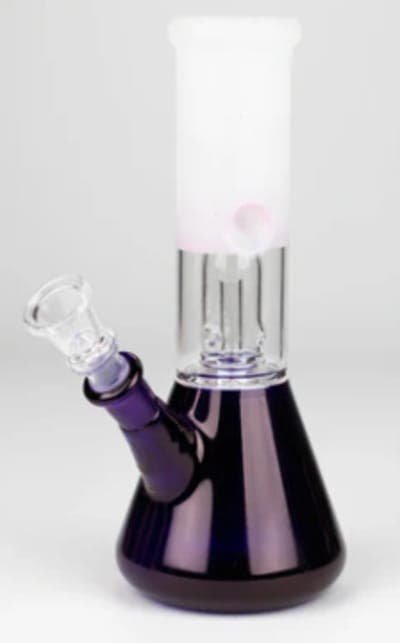 8" Single Dome Perc Ice Bong - Assorted