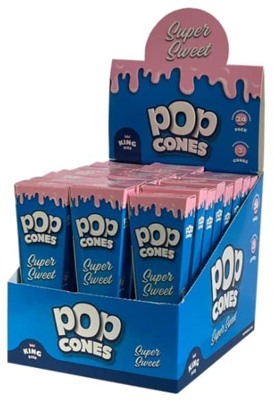 Pop Cones - King Size Pre-Rolled Cones - Super Sweet