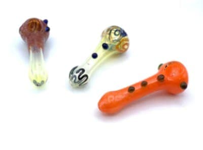 4 inch glass pipes