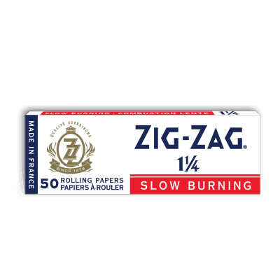 Zig Zag Original White Slow Burn 1 1/4 Papers