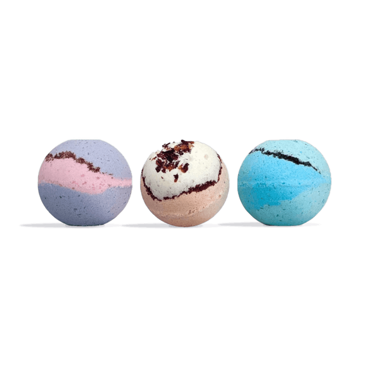 Bubba Kush | Chocolate Hashberry | Blue Dream  | Bath Bomb 3-pack