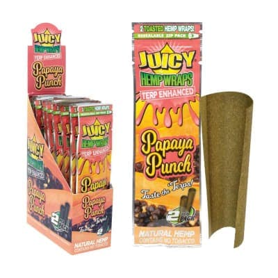 Juicy Hemp Wraps  - Juicy Hemp Wraps (Papaya Punch)