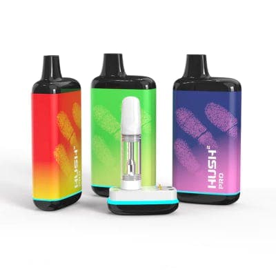 Nova Hush 2 Pro 510 Thread Battery Vape (Thermal Edition) - Red to Yellow