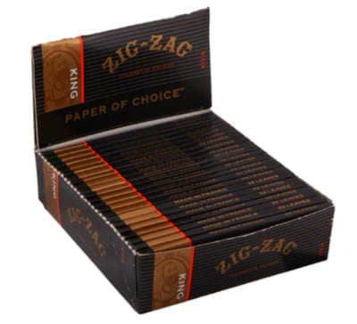 Zig Zag King Size Black
