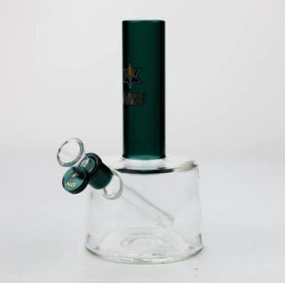 Nice Glass 8 INCH FULL BASE BUBBLER - Assorted Colors