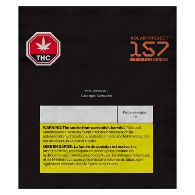 Kolab Project - 157 Series Pink Lychee 90+ - - 510 Thread Cartridges