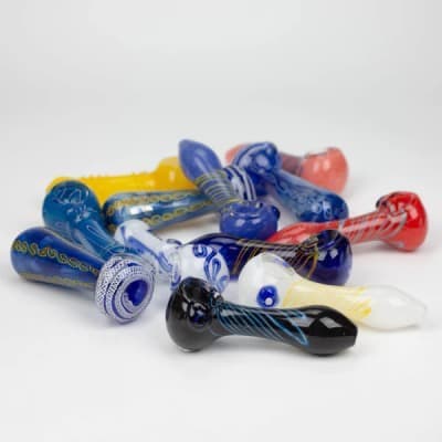 4.5" Hand Pipe: Soft Glass Assorted