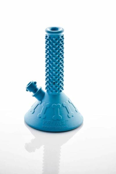 PUFF PALZ Beaker Buddy Rubber Dog Toy assorted:Assorted