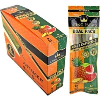 King Palm King Size Pine Drip & Watermelon Rolling Cones