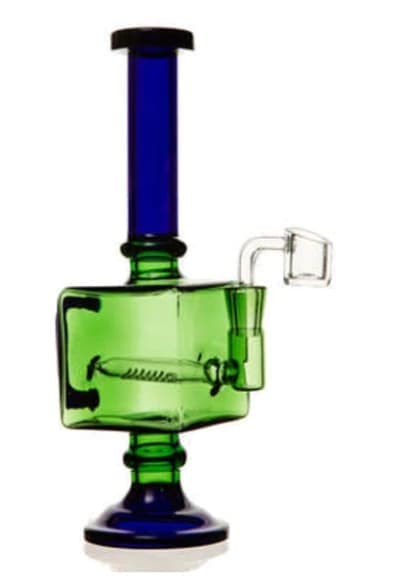 9" KETTLE GLASS RIG W/ BANGER
