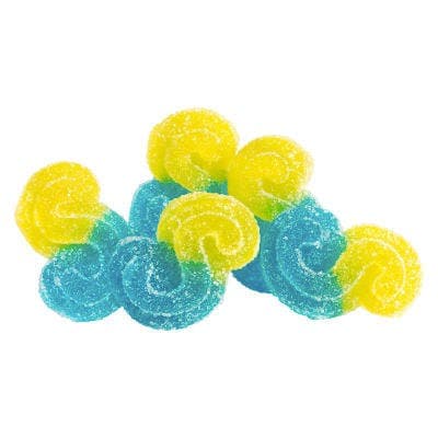 Spinach Feelz - THC+THCV Blue Raspberry Lemonade (Full Tilt) Gummies - 5 Pack -Soft Chews