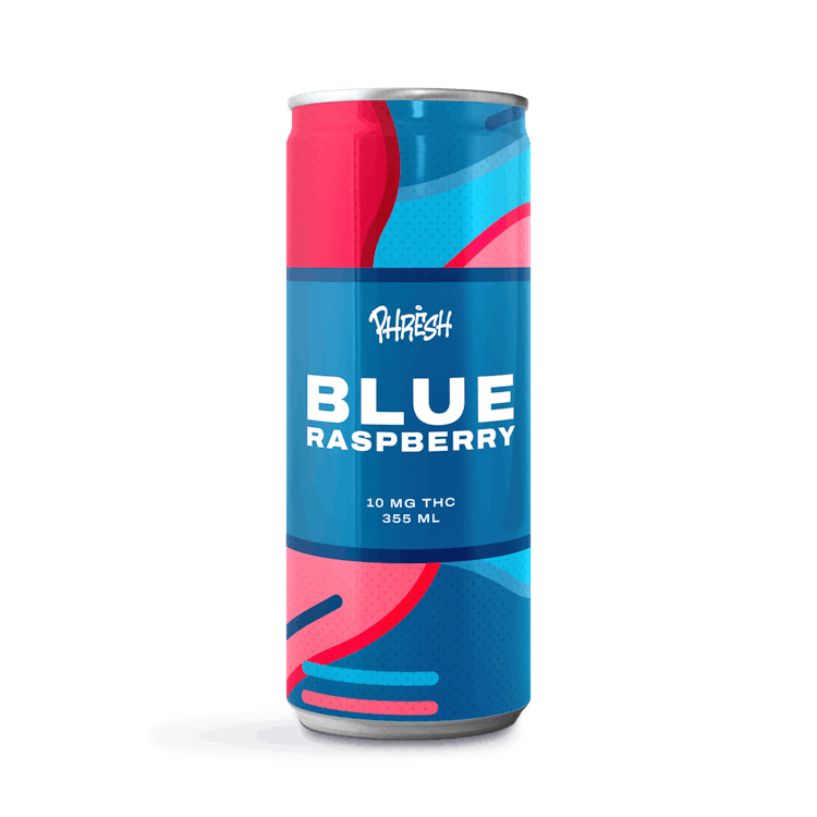 Blue Raspberry Sparkling Beverage