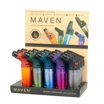 Maven Torch Lighter - Chrome