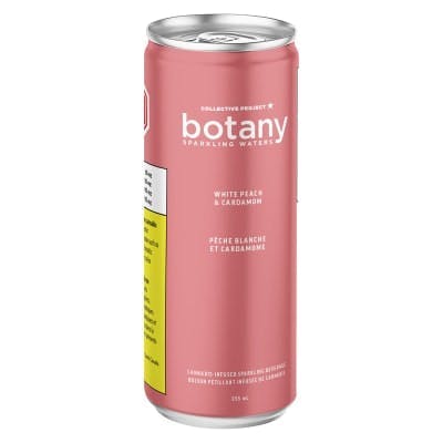Botany - White Peach & Cardamom Sparkling Botanical Water - 355ml - Beverages