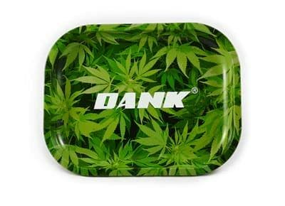 Dank - Pot Leaf Metal Rolling Tray - Medium