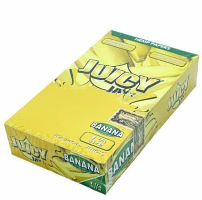 Juicy Jay's 1 1/4 Flavoured Papers - Banana
