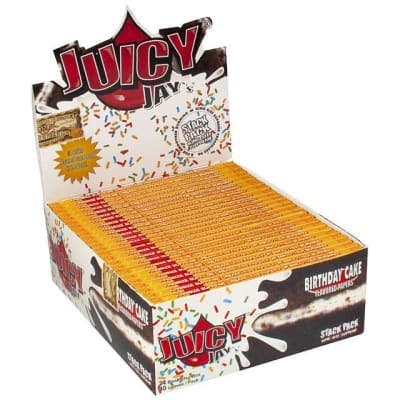 Juicy Jay's King Size Flavoured Papers - Birthday Cake
